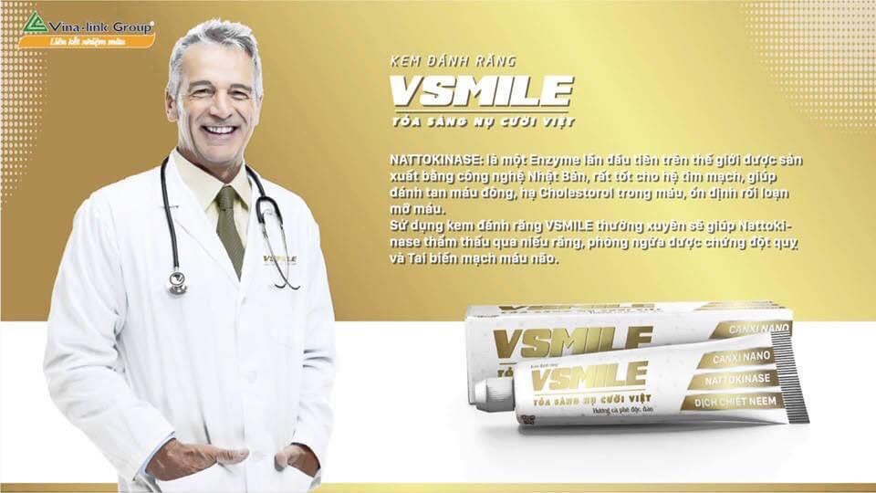 [HCM]Kem đánh răng VSmile
