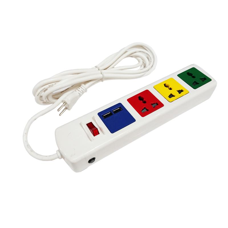 Ổ cắm LiOA có cổng sạc USB 5V-1A 4D32NUSB 4D32WNUSB