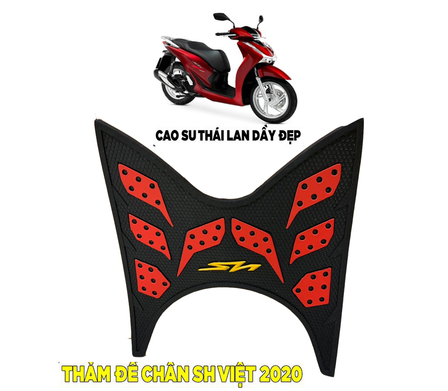 THẢM CAO SU SH 2020 KIỂU THÁI LAN ( MỚI CÓ)