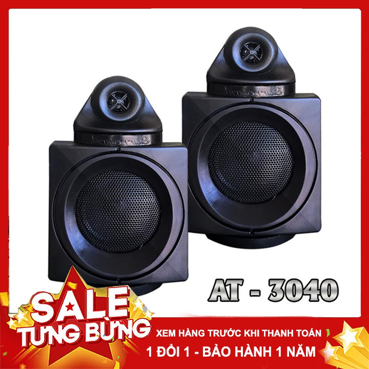 Bộ 2 loa treble rời AT3040 Tặng tụ 4 loa 2 to 2 nhỏ Nghe thêm lời cho dàn karaoke