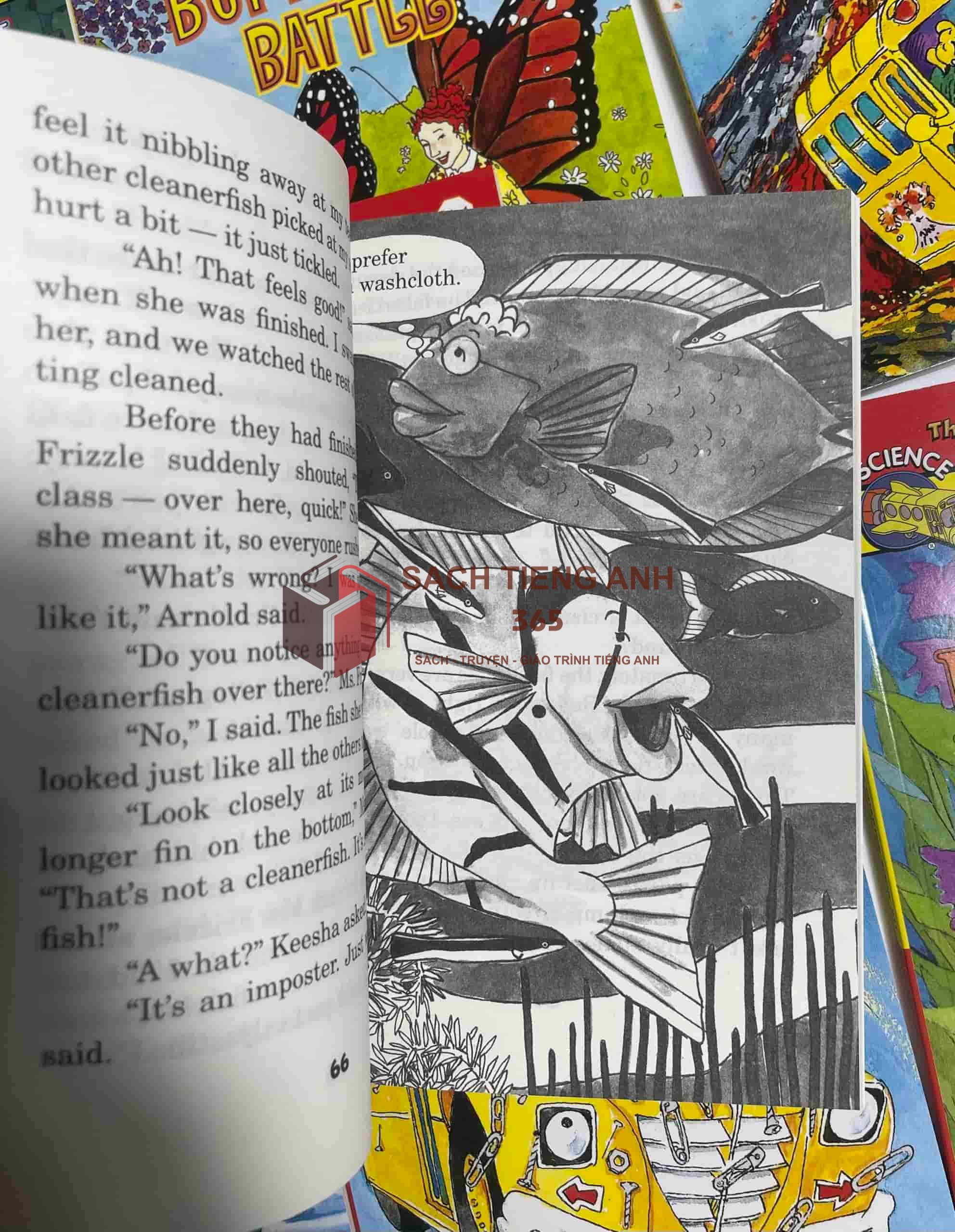 The Magic School Bus Discovery |Level 1 -2 (20 Books) + AUDIO| Bản Nhập Khẩu