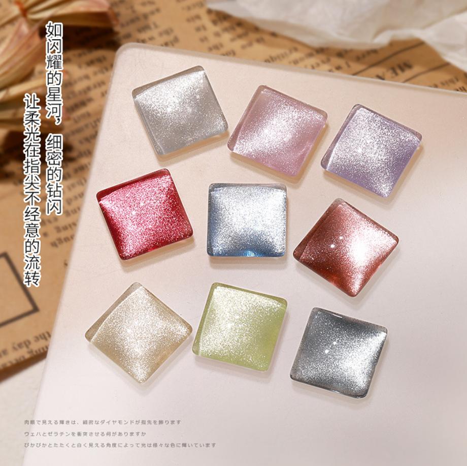 Sơn gel AS red - Màu thạch mắt mèo 9D