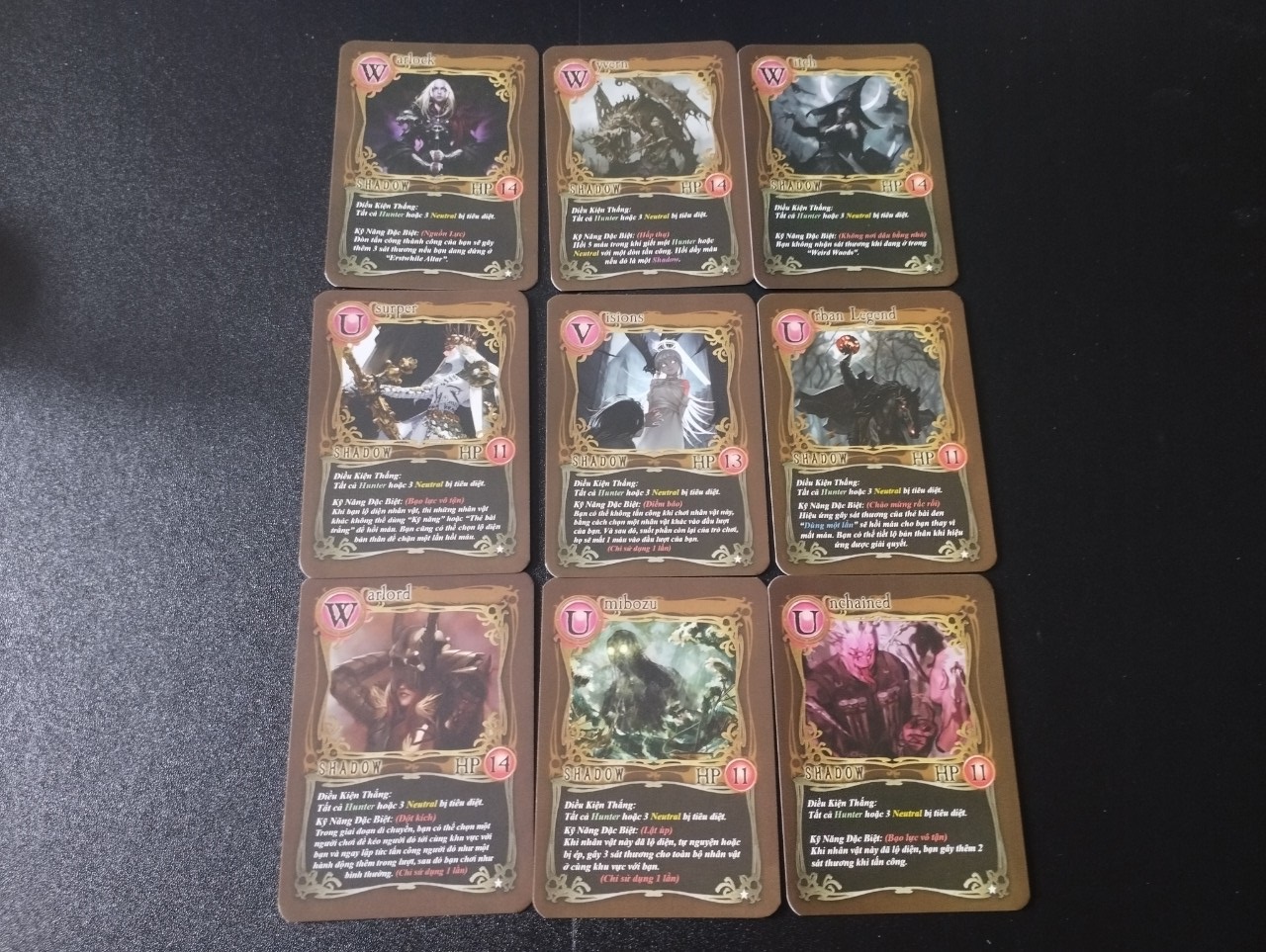Bộ tướng mở rộng 2 cho Shadow Hunter - Tiếng Việt
