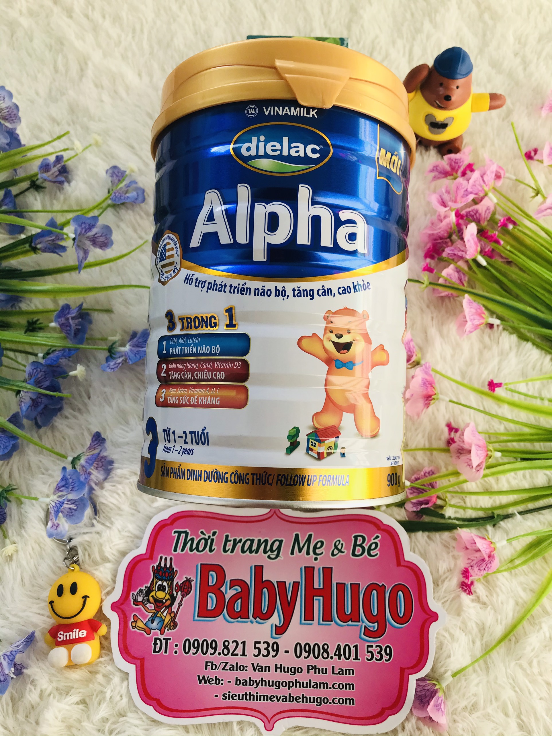 [DATE MỚI] Sữa Bột Dielac 3 (1-3 Tuổi) 900g
