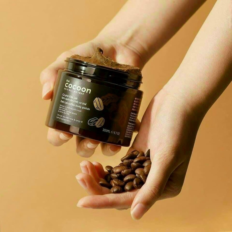 Tẩy Da Chết Cà phê Đăk Lăk Cocoon 200ml
