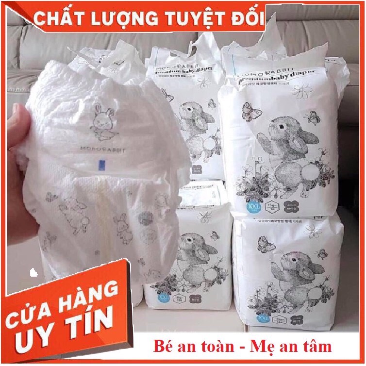 [CHÍNH HÃNG] Bỉm Dán Momo Rabbit Nội Địa Hàn Đủ Size S36/M32/L30