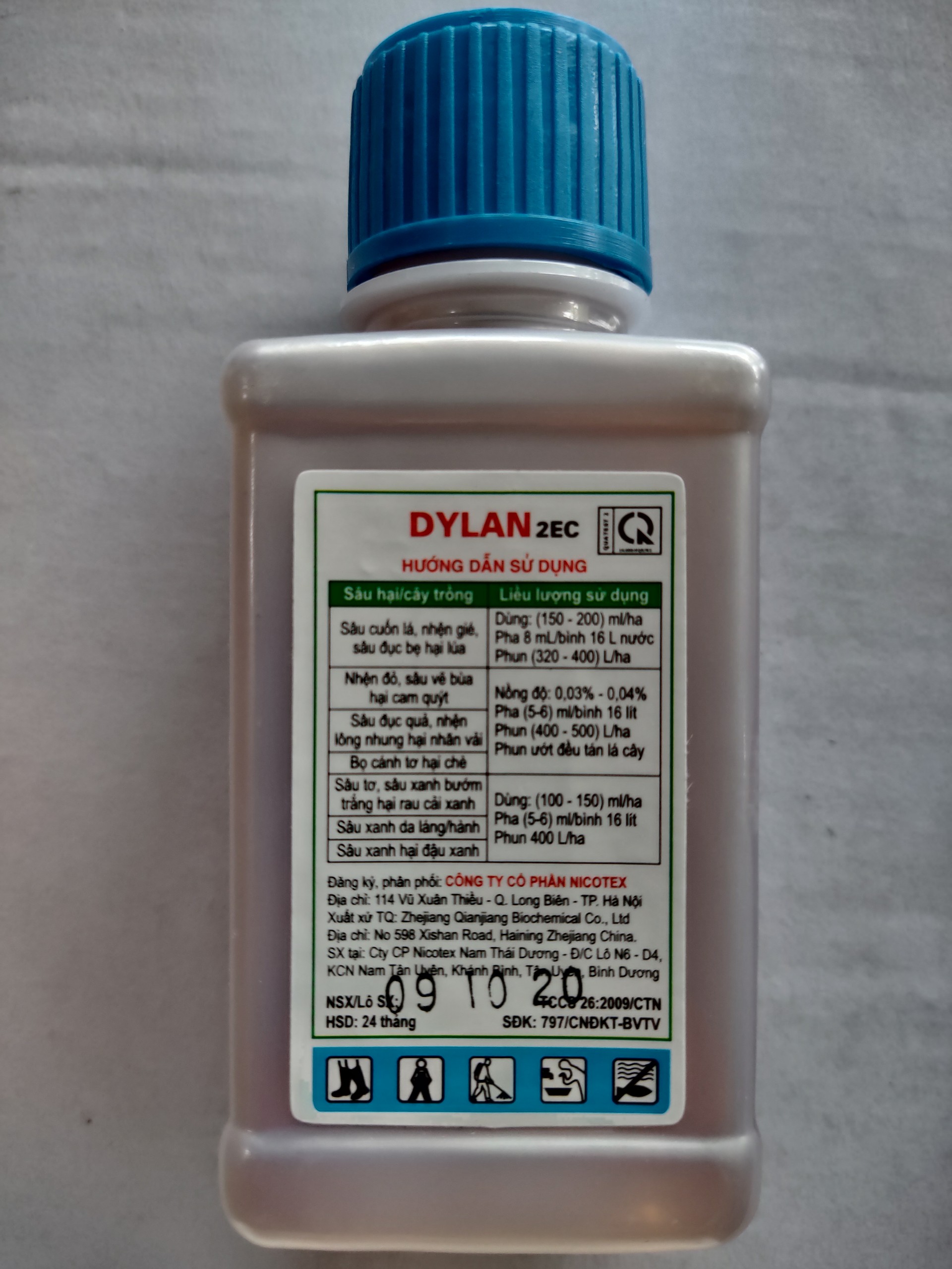 Thuốc trừ sâu, nhện sinh học CAO CẤP Dylan 2EC - 100ml