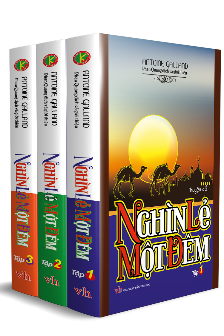 Sách - Nghìn Lẻ Một Đêm Trọn Bộ 3 Tập (Ố Vàng)