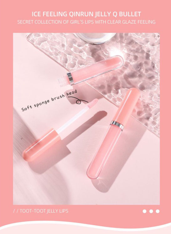 Dragon transparent lip gloss