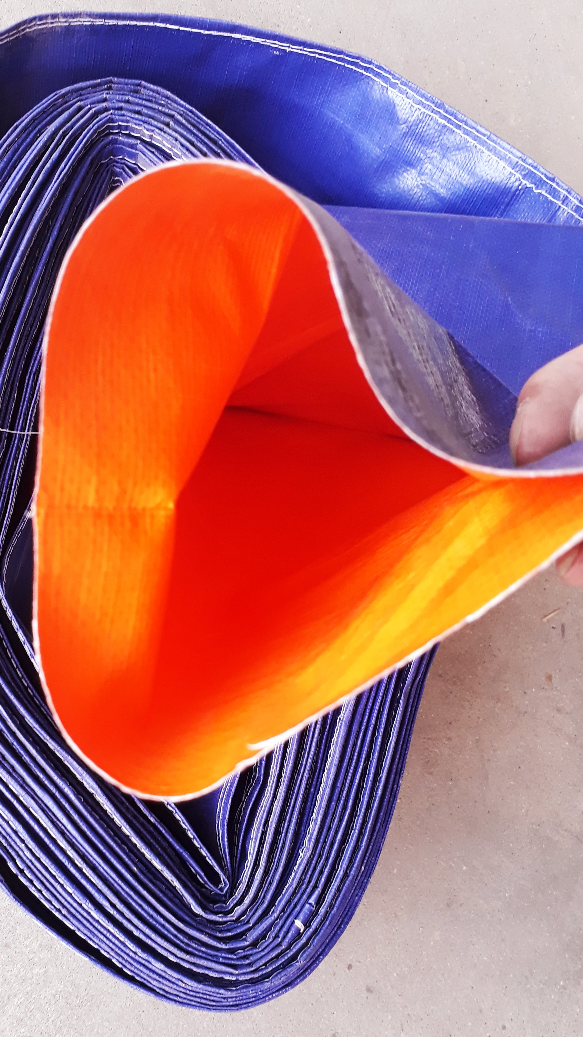 20m ống bơm nước vải bạt phi 90