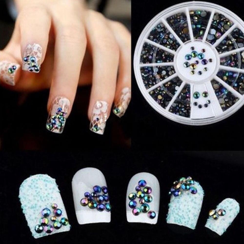 Set 300 hạt lấp lánh đính móng nghệ thuật