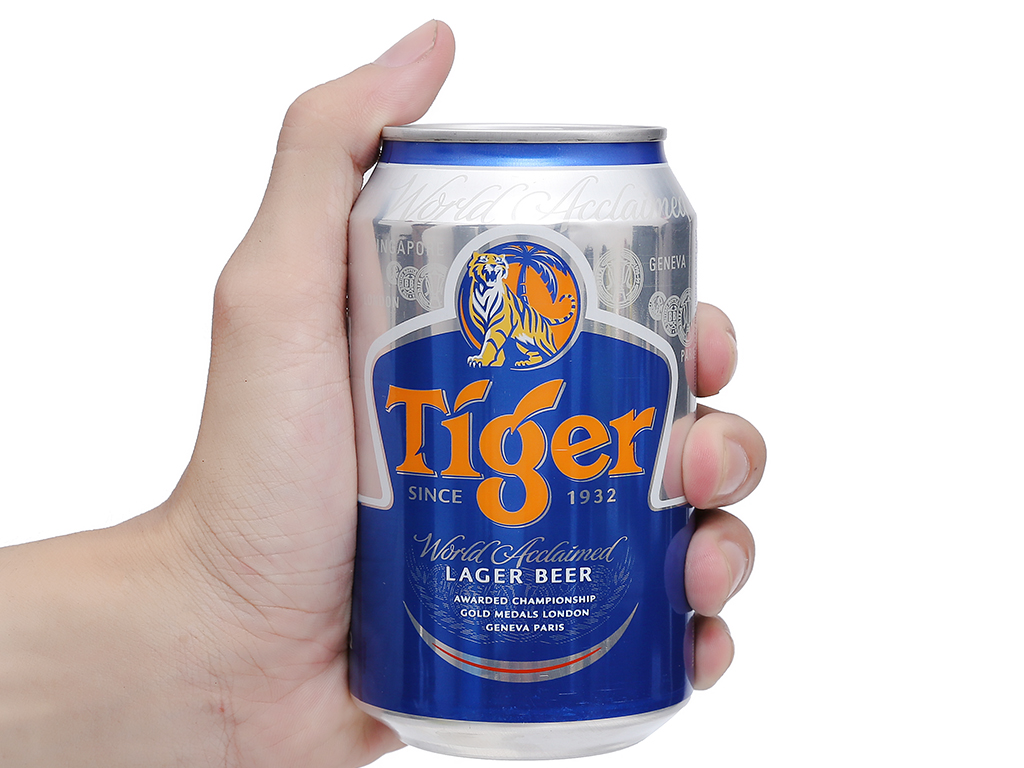Bia Tiger lon cao 500ml - Đặt hàng Coop Online
