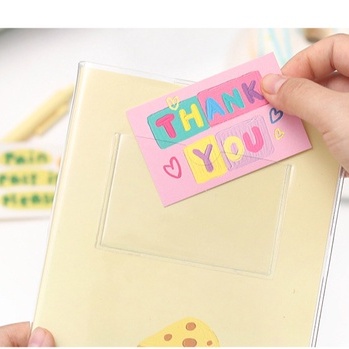 Sổ Note For Giấy Grid Vỏ bìa nhựa dẻo cute (160 trang)