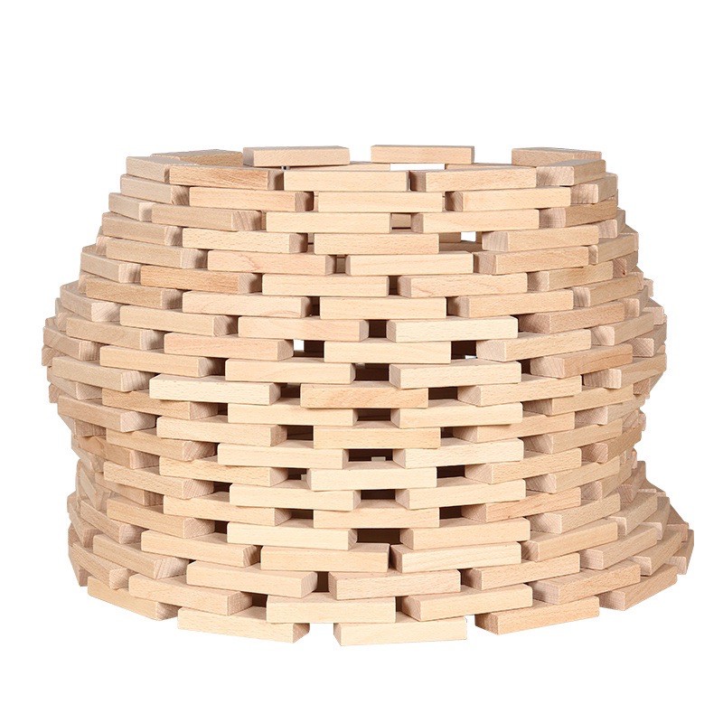 1kg thanh xếp hình -rút gỗ - thanh domino cho bé thoả sức sáng tạo ( size  lớn , 1kg tầm 55 đến 56 thanh ) 