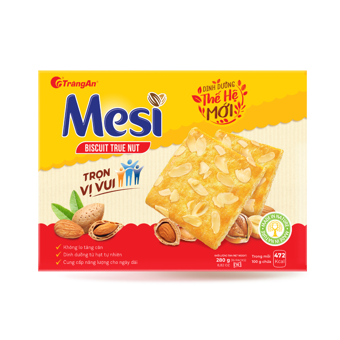 Bánh quy hạt dinh dưỡng Mesi (Hộp)
