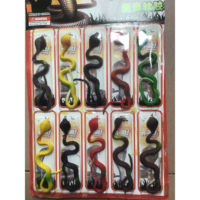 [HCM]RẮN GIẢ CAO SU