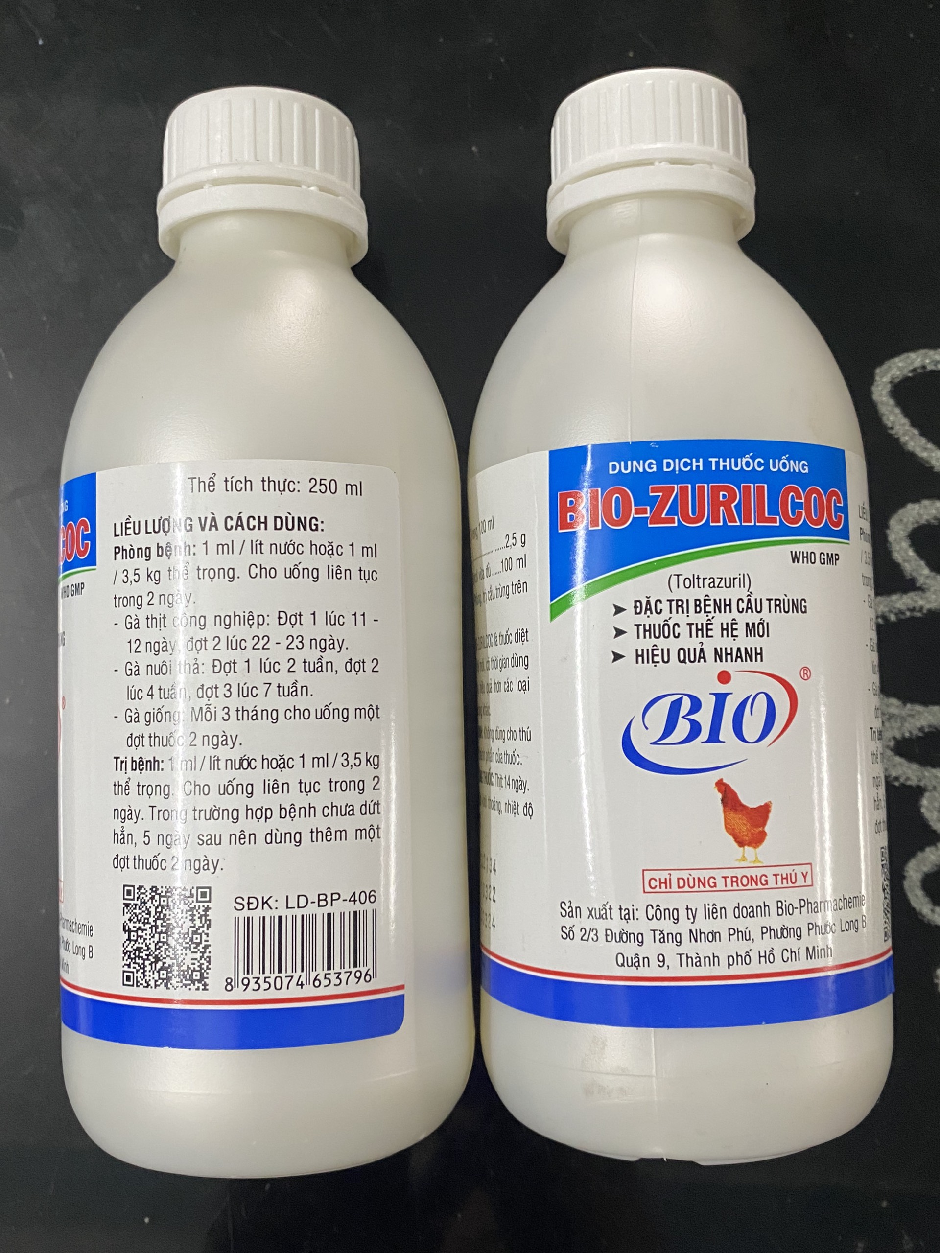 Bio-Zurilcoc (chai 250ml) Cầu trùng - Hiệu quả nhanh