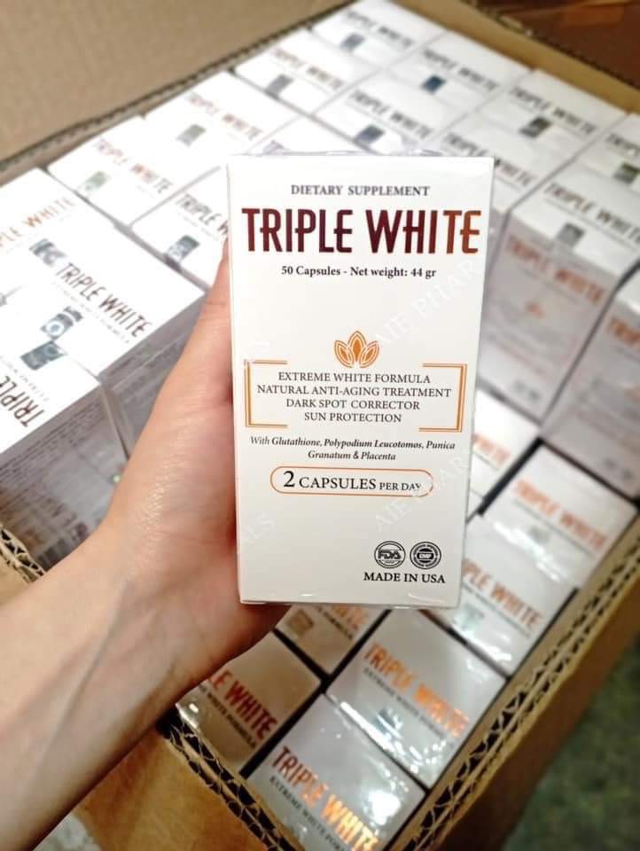 Viên Uống Trắng Da Dietary Supplement Triple White