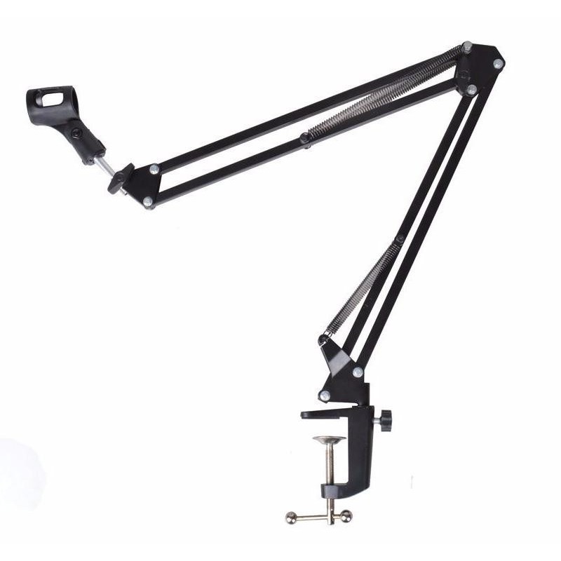 Desk Clip-On Recording Microphone Stand