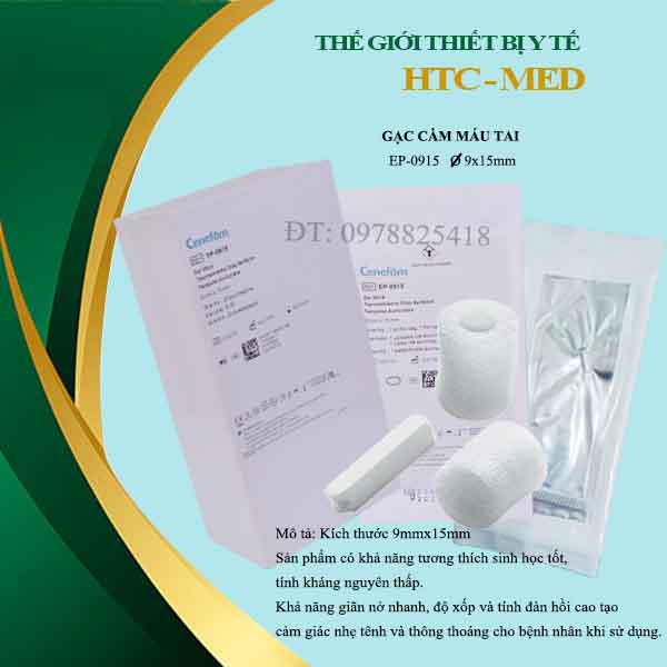 Gạc cầm máu/Meorosel/ mũi,tai