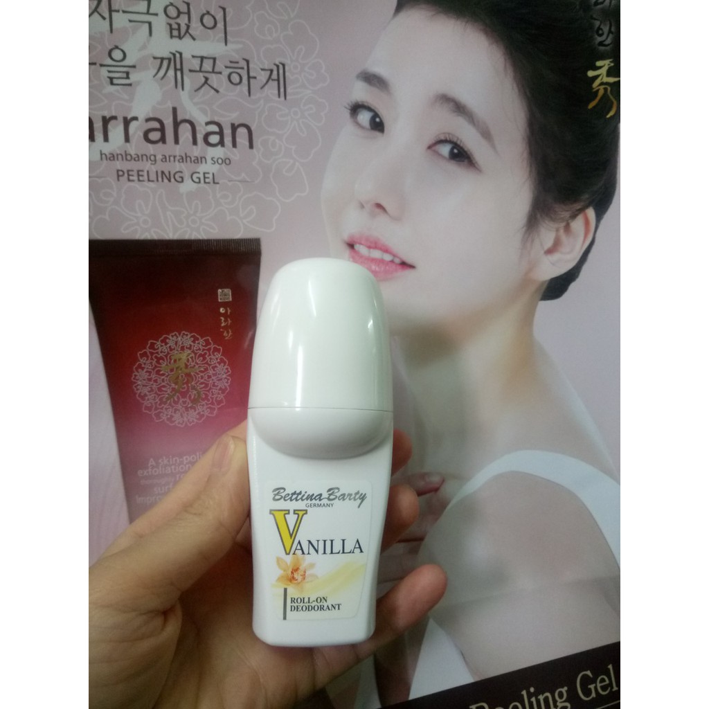 Lăn Khử Mùi Bettina Barty Vanilla Đức 50ml