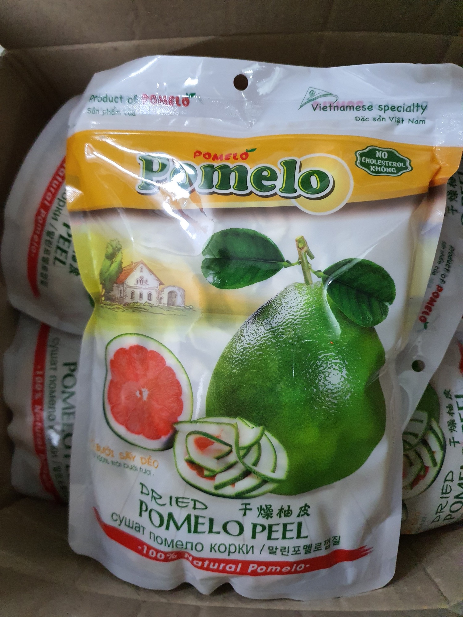 Vỏ Bưởi Sấy Lạnh Pomelo 500G