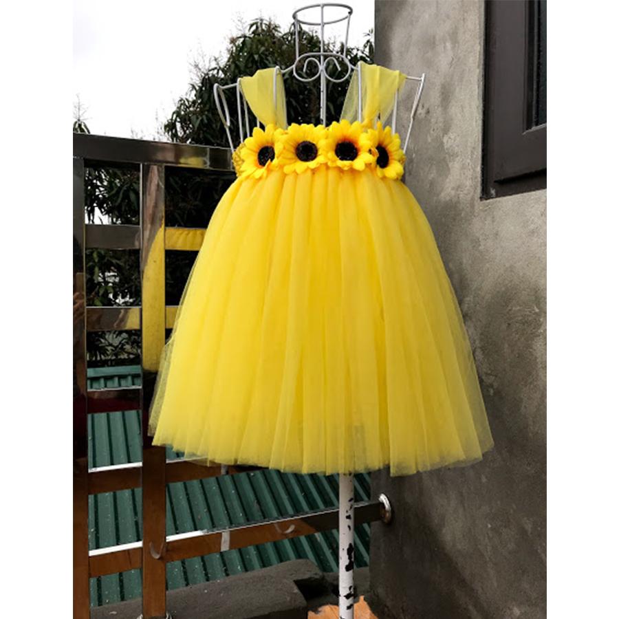 Váy tutu vàng hướng dương
