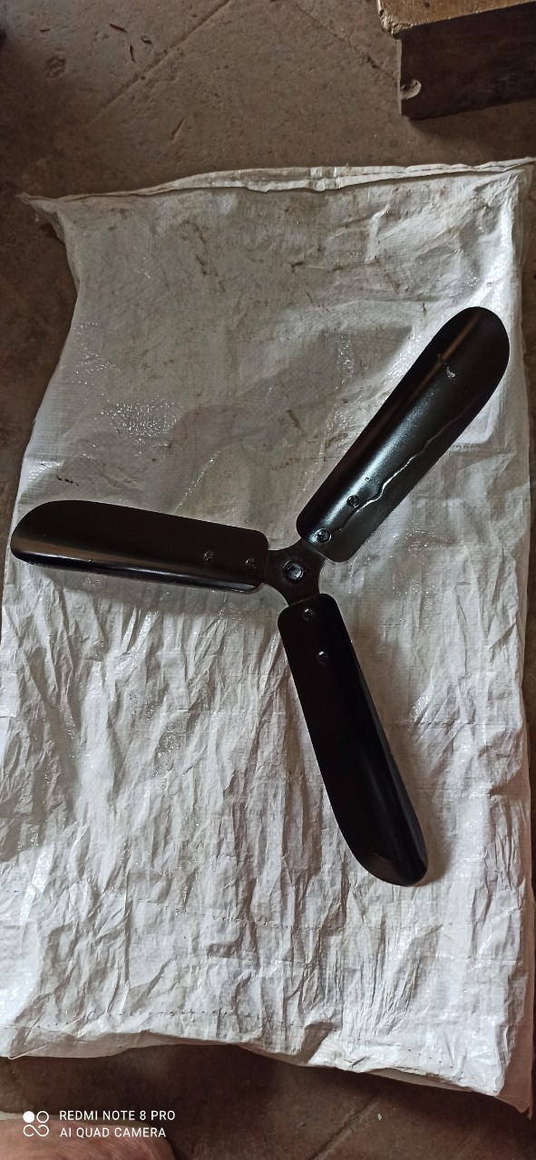CÁNH QUẠT CÔNG NGHIỆP (sải 50cm - lỗ trục 12mm)