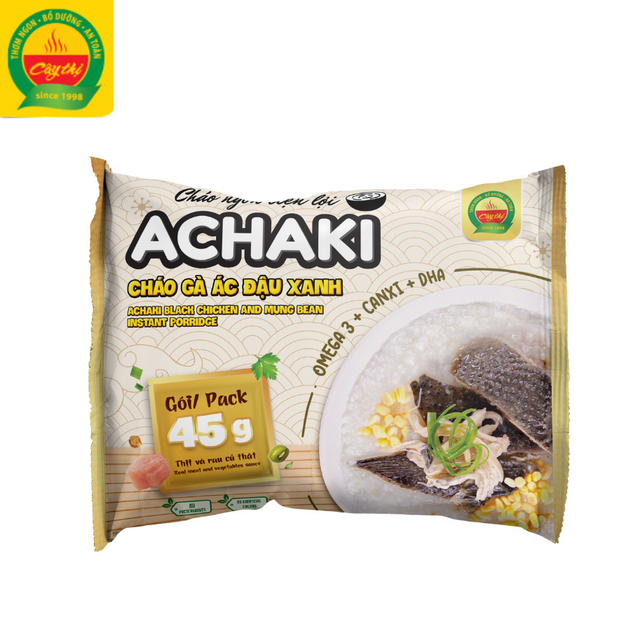 Cháo Achaki Đủ Vị Cây Thị