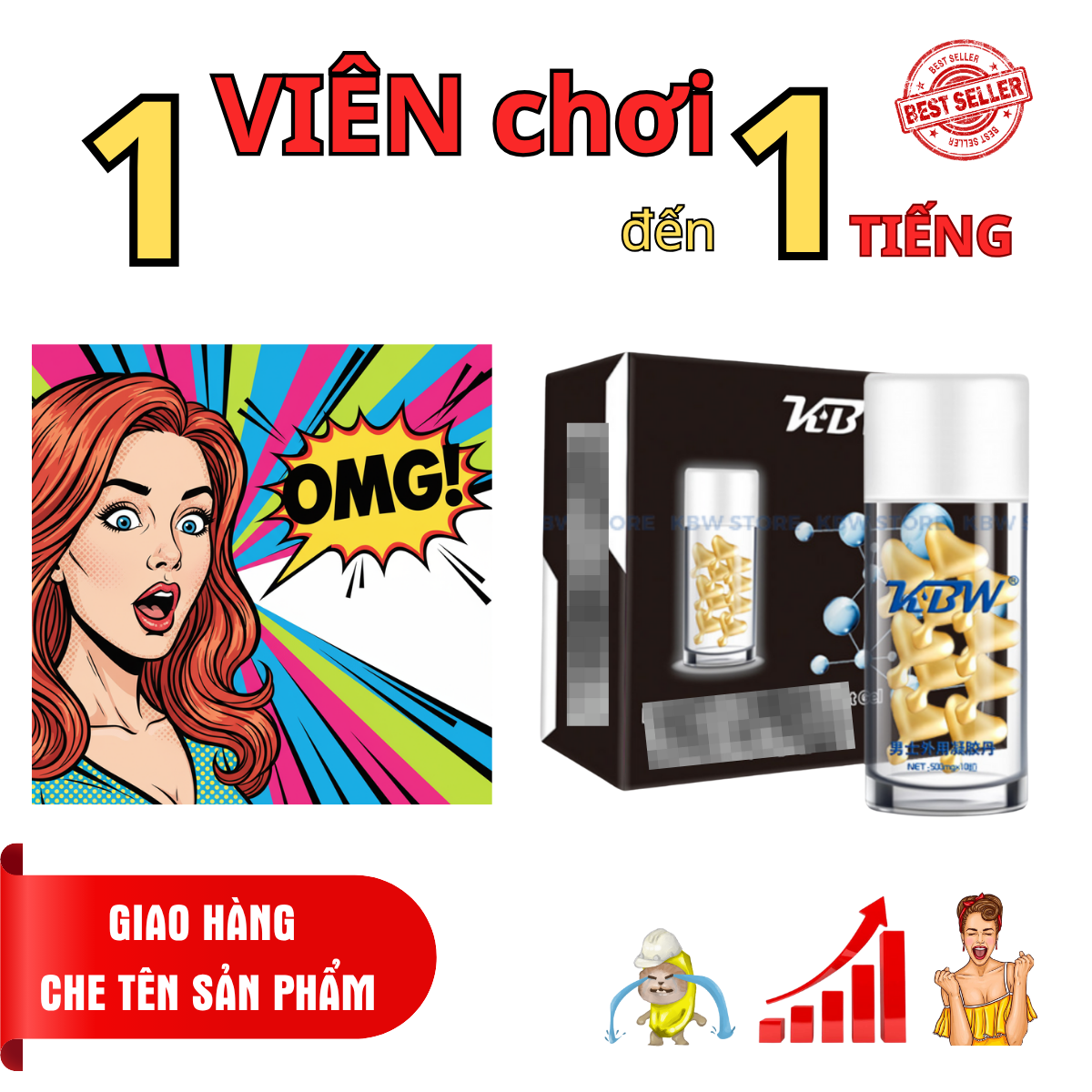 Tinh chất gel dạo dầu cải tiến dành riêng cho nam, tăng sức bền, tăng sinh lý tự tin tỏa sáng