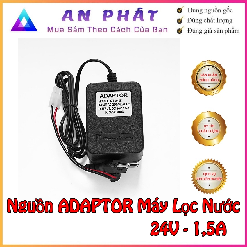 Nguồn adapter máy lọc nước 24V-1,5A