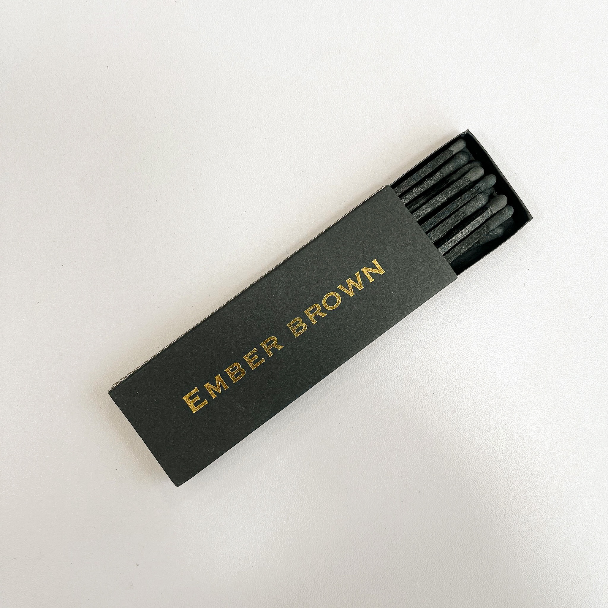 Ember Brown - Diêm Chuyên Dụng Đốt Nến Thơm Phụ Kiện Đốt Nến Thơm