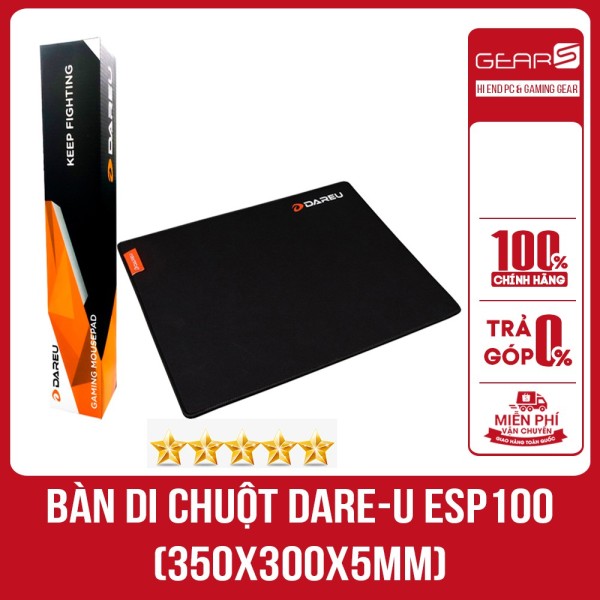 Bảng giá Bàn Di Chuột Dare-U Esp100 (350X300X5Mm)-Giá Cực Sốc Phong Vũ