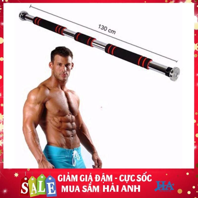 Xà đơn treo tường gắn cửa đa năng loại dài 60-130cm - Dụng cụ tập xà GDTRUONG17