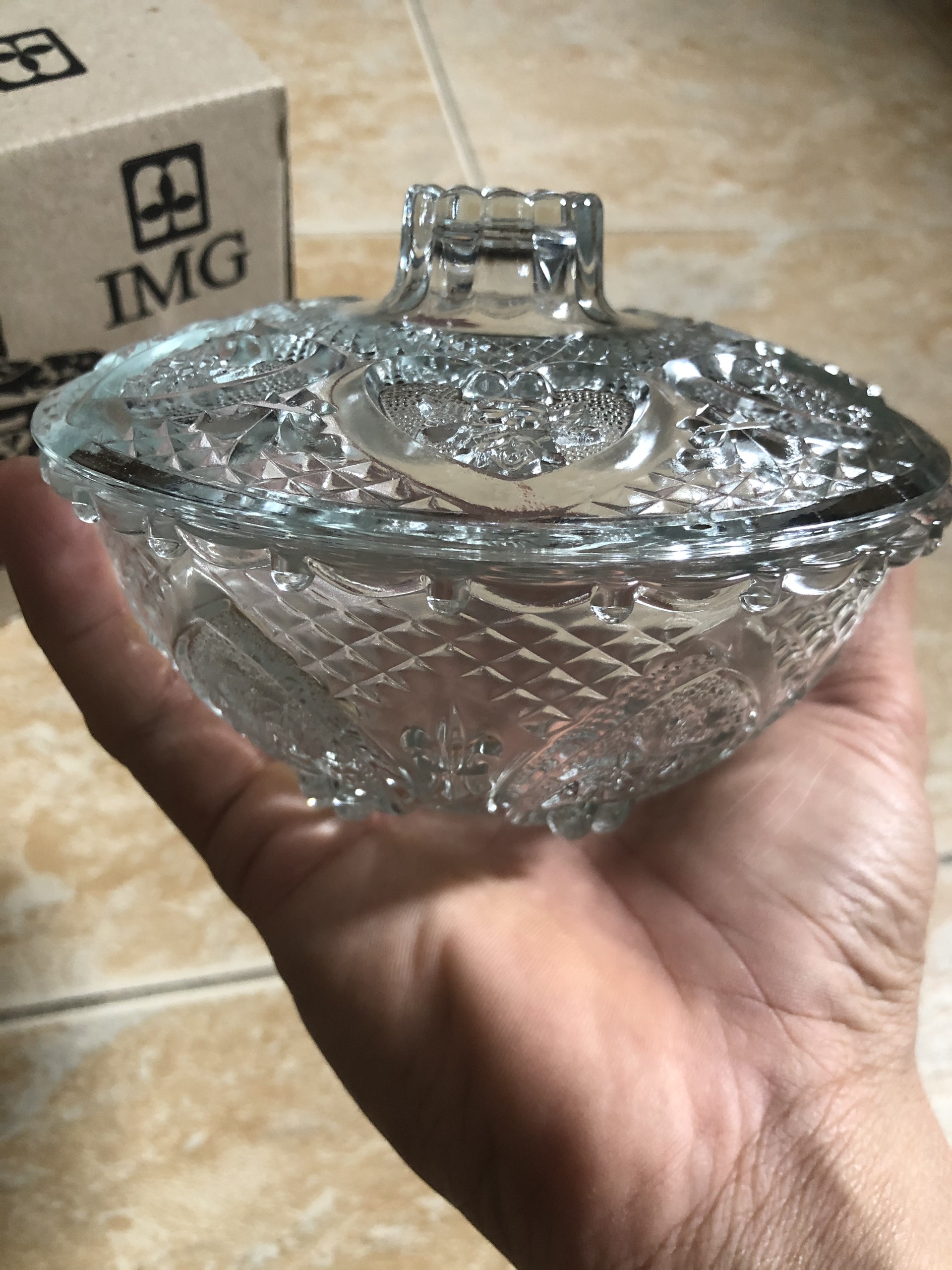 [HCM]Hủ thủy tinh đựng mứt kẹo hạt dưa...ngày tết