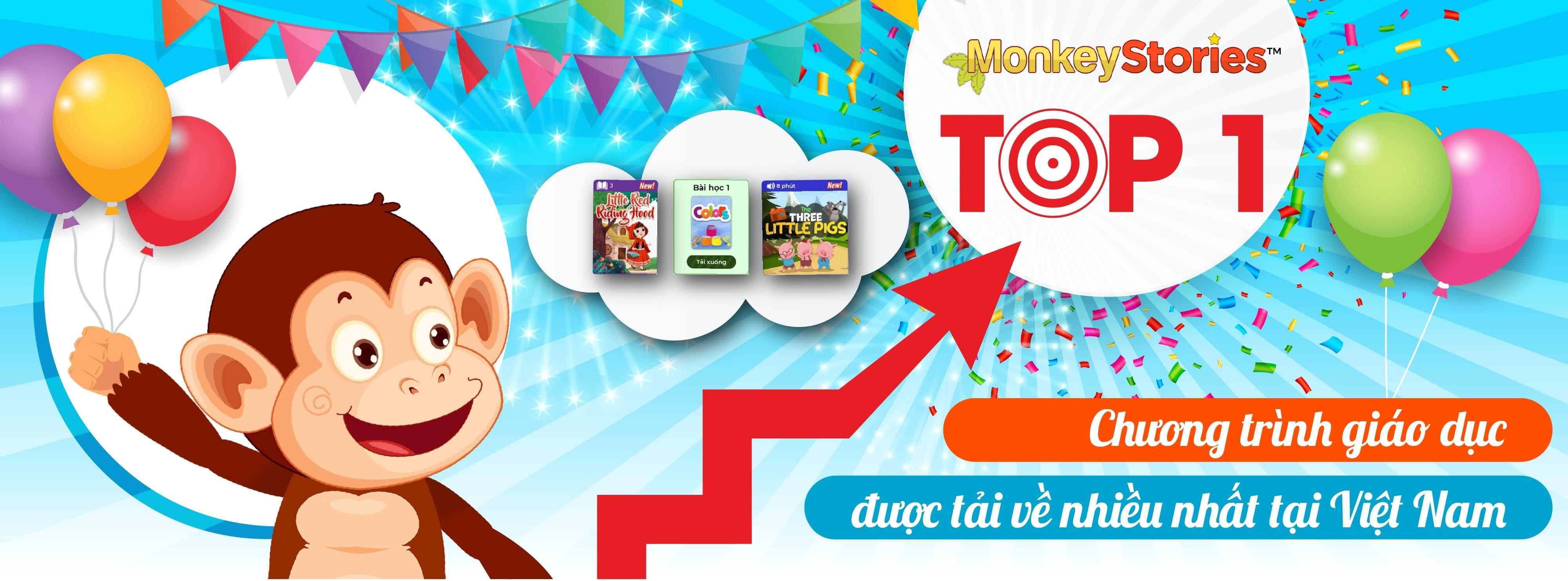 Truyện tranh tương tác Monkey stories trọn đời