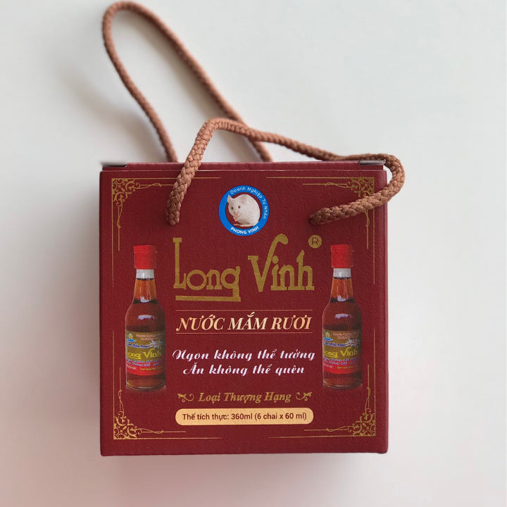 NƯỚC MẮM RƯƠI THƯỢNG HẠNG (6 chai x 60 ml)