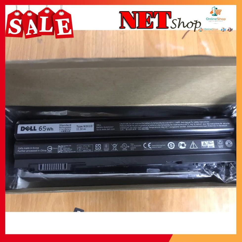 Pin laptop dell latitude e6540 e6440 e5530 e5430 e6520 e6420 n3x1d new battery