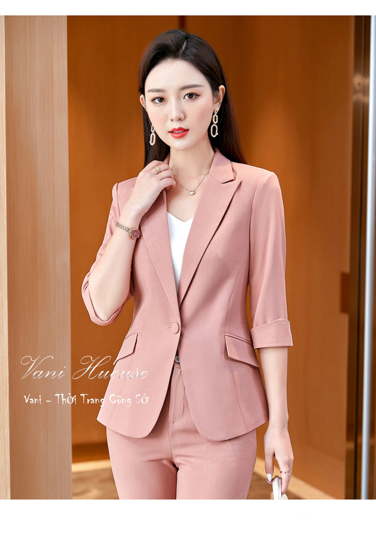 Set nguyên bộ áo Vest quần dài