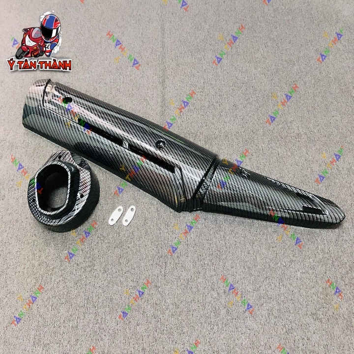 Ốp Pô Đít Pô Exciter 150 Kiểu Tfx Cacbon