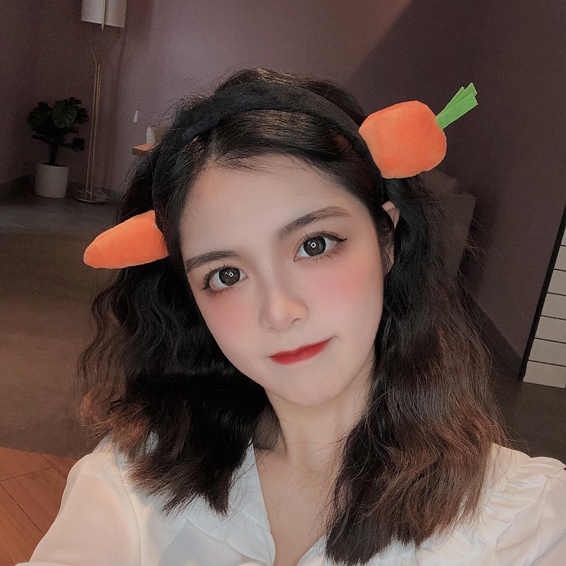 [HCM]Băng đô cài tóc hình cá + cà rốt dễ thương