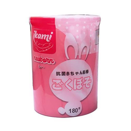 BÁO GIÁ SAKURA TĂM BÔNG RING BABY 180 PCS (MDS)-TB012N | Shopee Lazada Sendo Tiki mới nhất 20 Hot mother and baby products
Tăm bông thân giấy IKAMI newborn hộp hồng 180 que 2 đầu siêu nhỏ