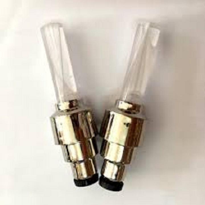 Đèn led gắn van xe 7 màu - Bộ 2 đèn LED gắn van bánh xe máy ô tô xe đạp