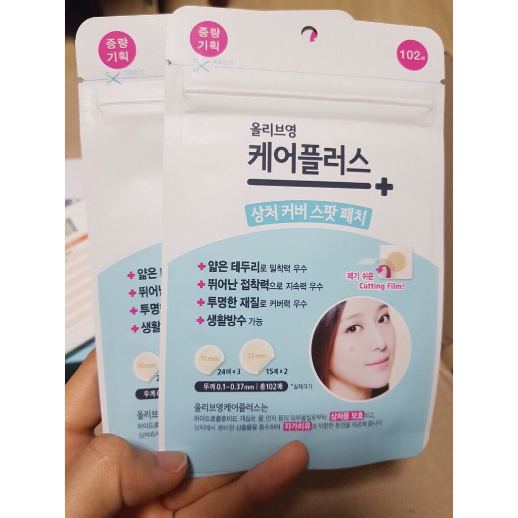 [HCM]Miếng dán mụn Careplus của Olive Young hút mụn hiệu quả