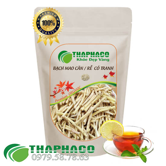 Rễ Cỏ Tranh/ Bạch Mao Căn Sấy Khô - Hàng Sạch Chất Lượng Cao - Túi Lớn Loại 1kg