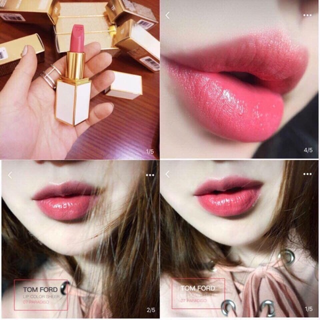 💎[ CHÍNH HÃNG ](chuẩn auth) Son TF tomford 07 Paradiso💯