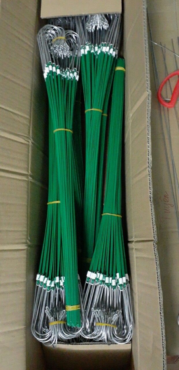 20 móc bọc nhựa treo lan 80cm