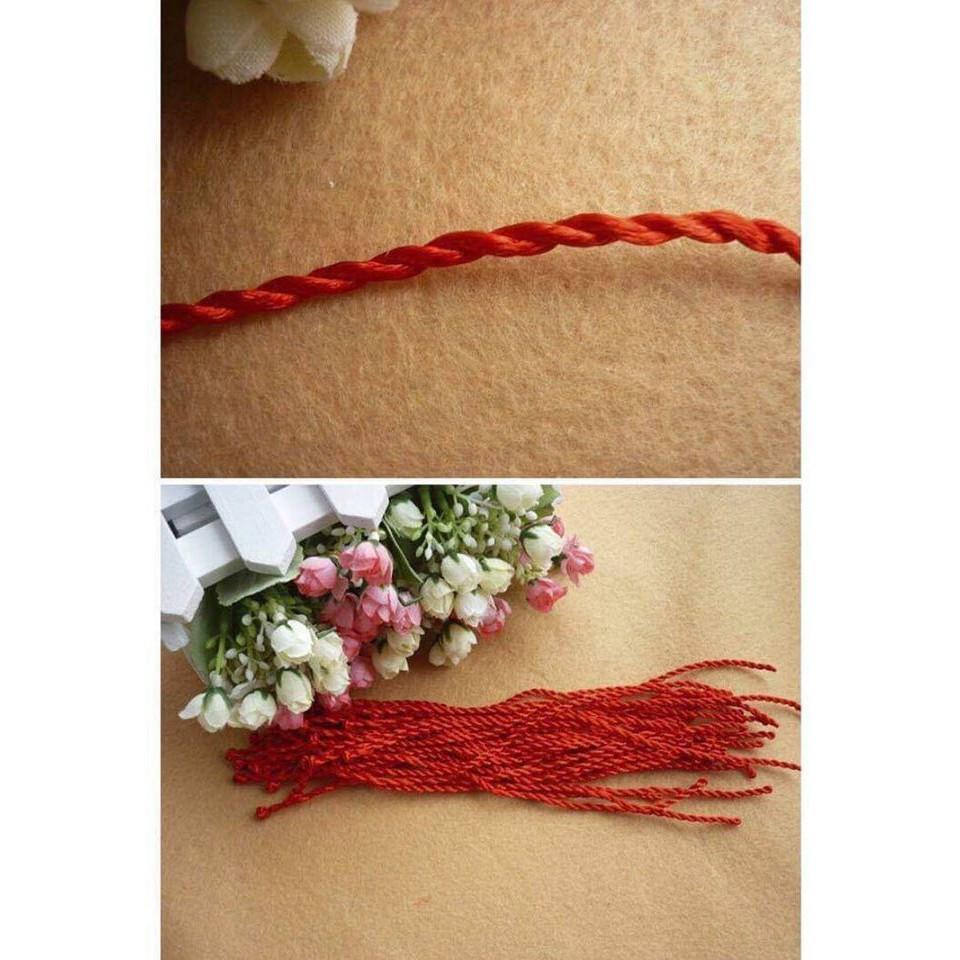(Combo 10) vòng tay chỉ đỏ may mắn
