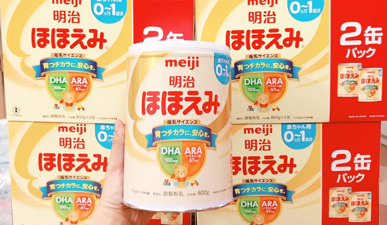 Sữa bột Meiji nội địa Nhật Bản (số 0 và 9)
