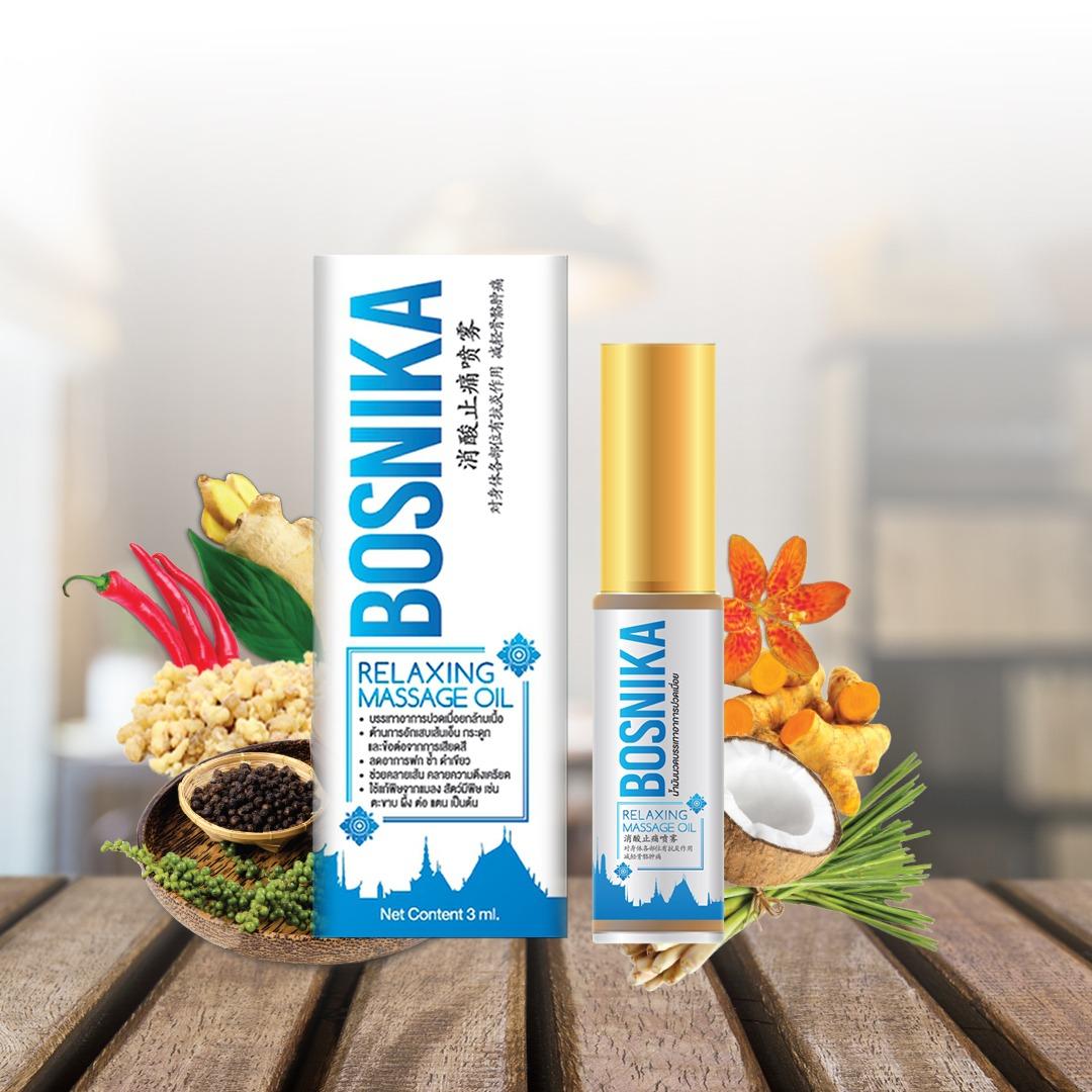 [HCM]Dầu Bi Lăn Thảo Dược Bosnika